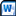 Word document icon