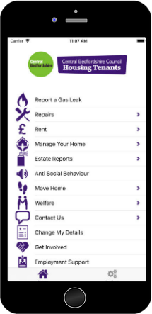 Housing tenant app Housing tenant app