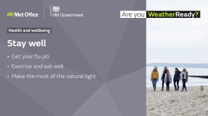 Winter weather - stay well