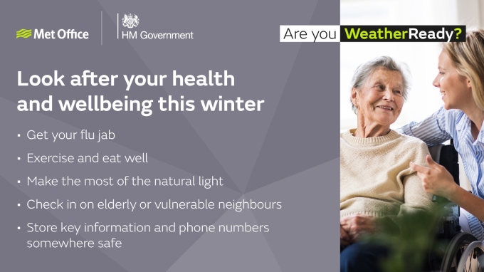 Look after your health and wellbeing this winter