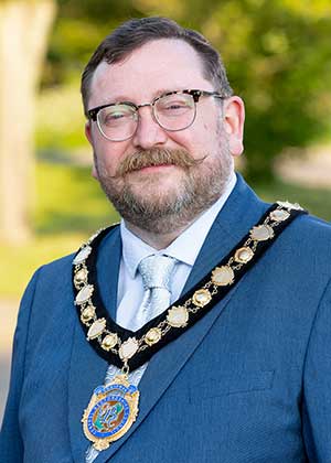 Councillor Gareth Mackey - Chair of Central Bedfordshire Council