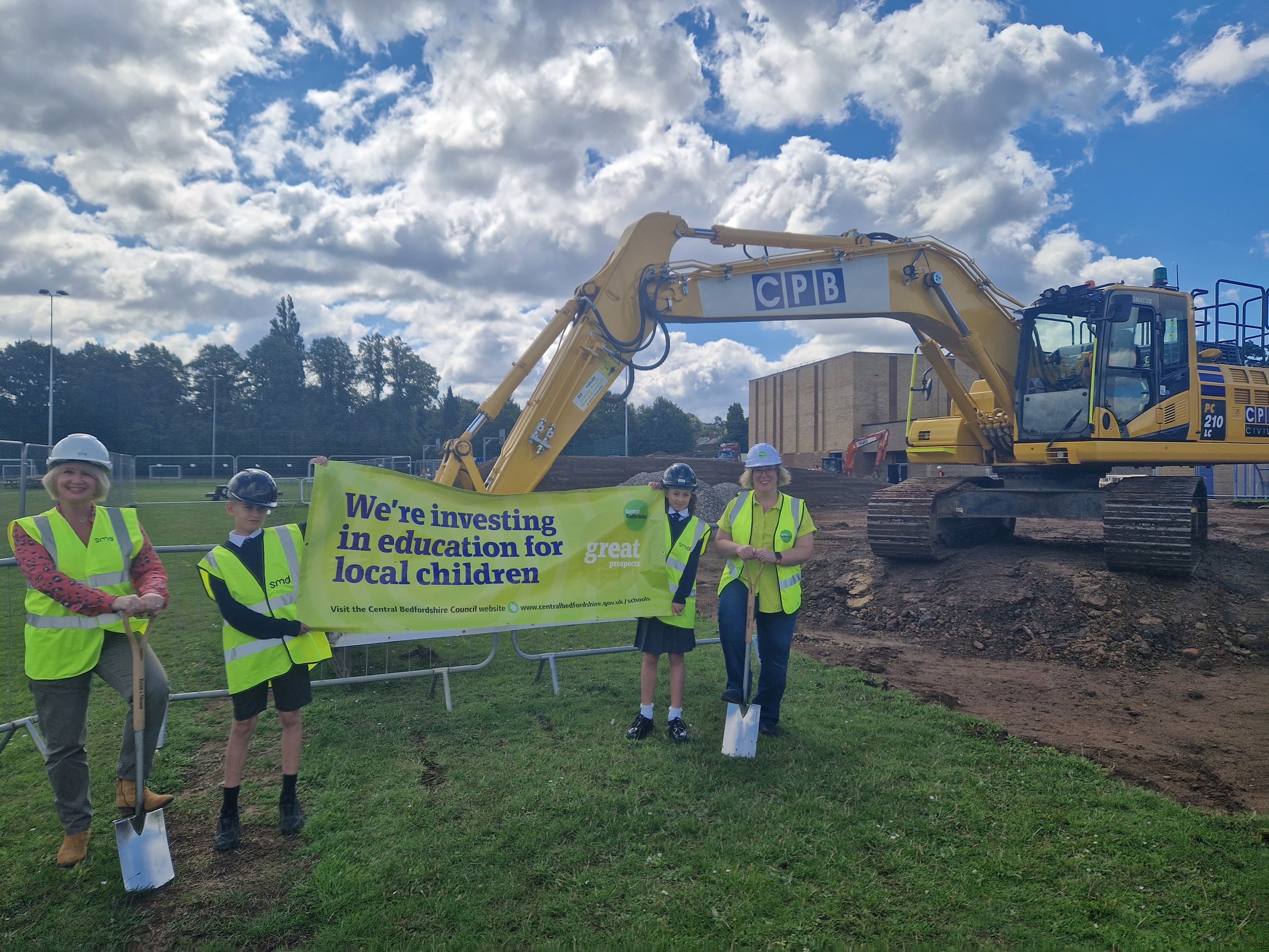Fulbrook school groundbreaking ceremony
