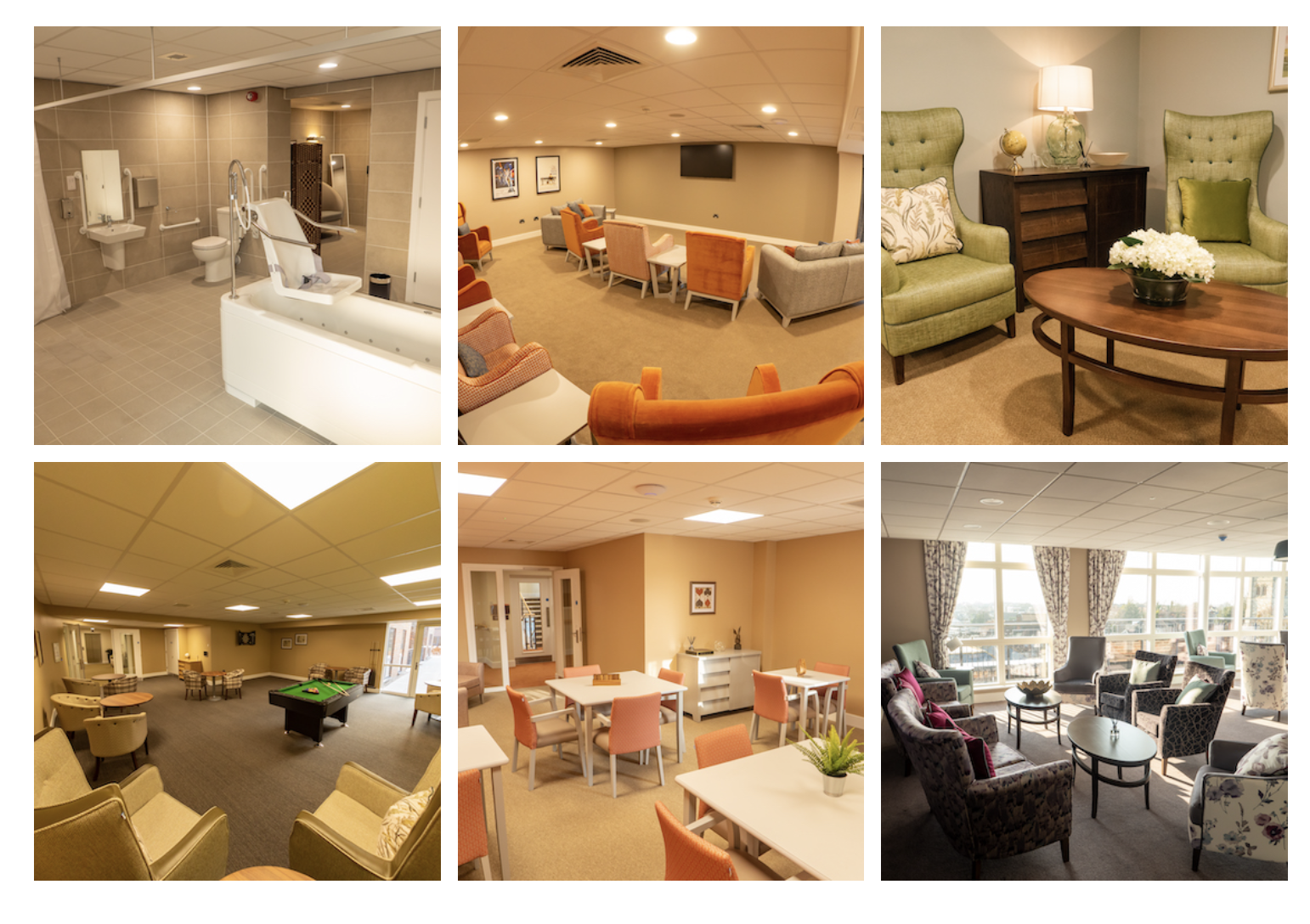 Communal areas at All Saints View