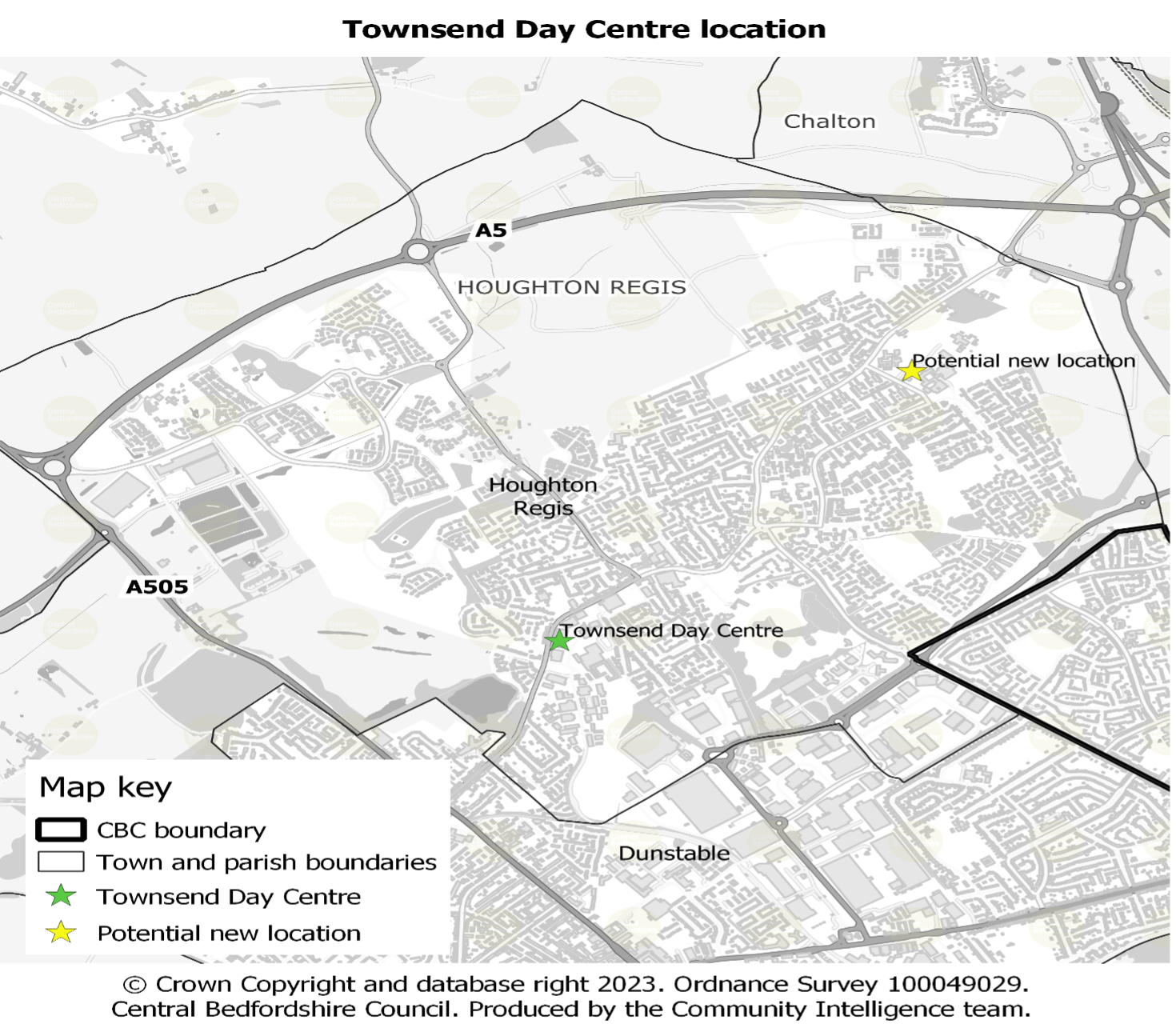 Townsend day centre location