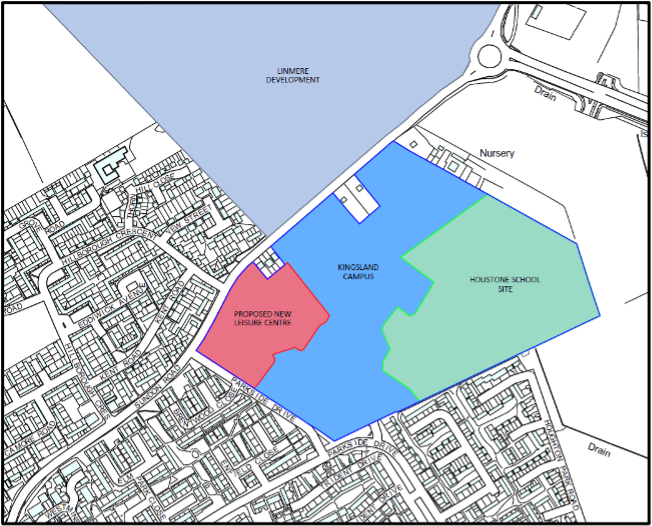 Kingsland campus map