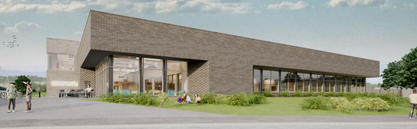 Leighton Leisure and Community Centre artist's impression