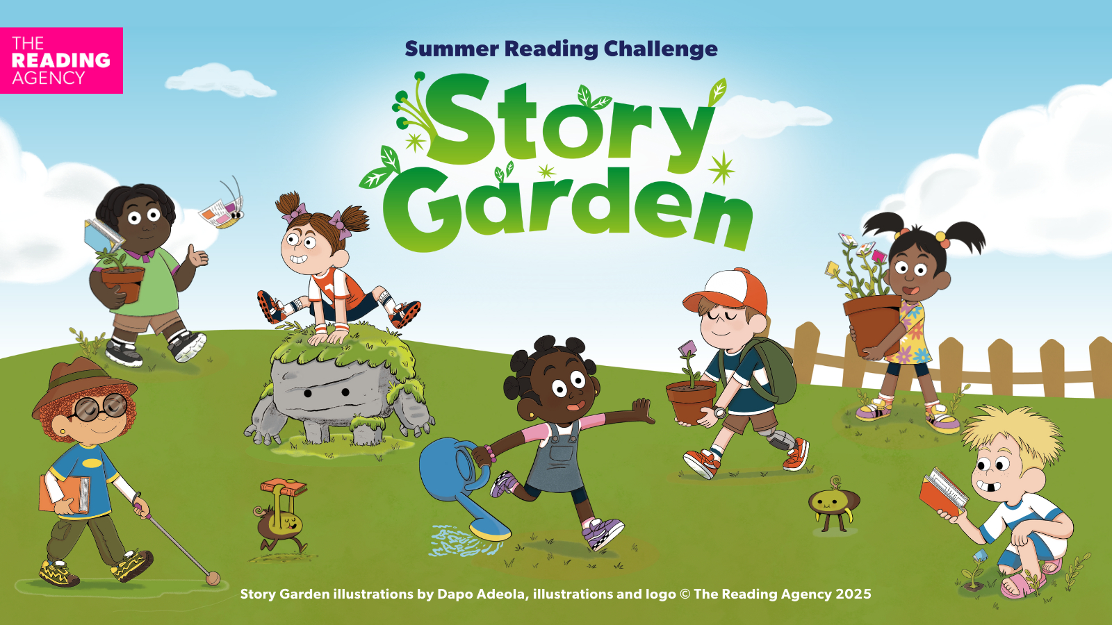 Decorative: Summer Reading Challenge 2025 banner