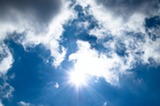 Sun in the sky