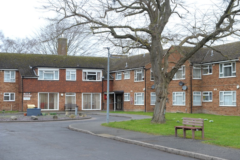 Outside Gale Court