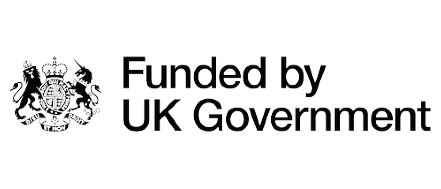 Funded by UK Government logo