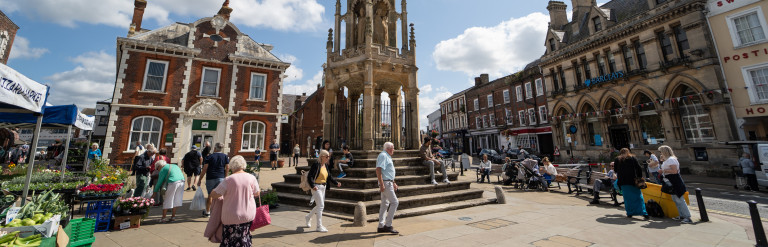 Leighton Buzzard town centre